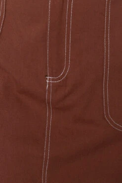 Bibliotec Skirt - Chocolate 13 Bibliotec Skirt - Chocolate -Reverse Sale Store 048A8474