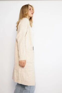 Aiko Cardigan - Oatmeal -Reverse Sale Store Aiko Cardigan Oatmeal Knitwear womens clothing 5