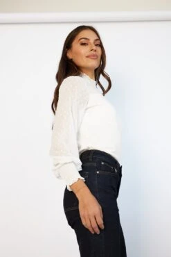 Alec Knit Top - White -Reverse Sale Store AlecKnitTop White01221271Ecom10.05.231695