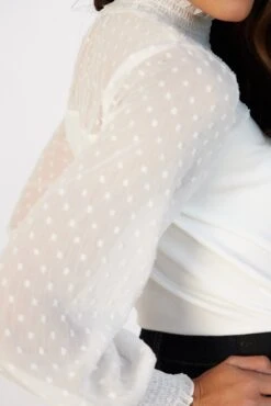 Alec Knit Top - White -Reverse Sale Store AlecKnitTop White01221271Ecom10.05.231707