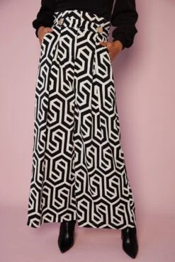 Aleshia Pants - Black Print