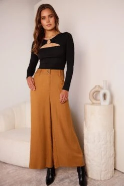 Alka Pants - Camel