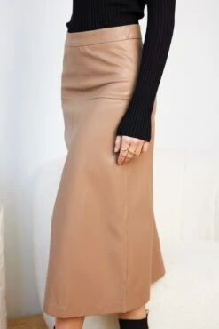 Alzeah Skirt - Mocha 10 Alzeah Skirt - Mocha -Reverse Sale Store AlzeahSkirt MochaTF82090850