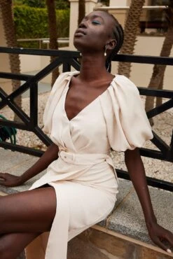 Anette Dress - Champagne