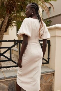 Anette Dress - Champagne 14 Anette Dress - Champagne -Reverse Sale Store Anette Dress Champagne Dresses womens dresses womens clothing 6