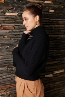 Anisse Knit - Black -Reverse Sale Store Anisse Knit Black Knitwear womens clothing 3