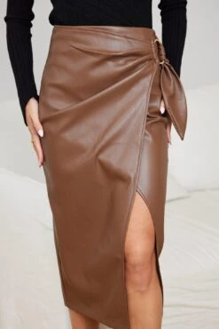 Aselle Skirt - Chocolate
