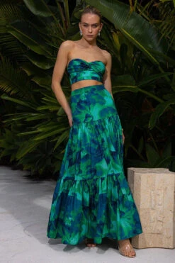 Ayla Calista Skirt - Calista Green