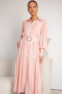 Briallen Dress - Peach