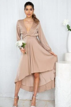 Bryleigh Dress - Mocha