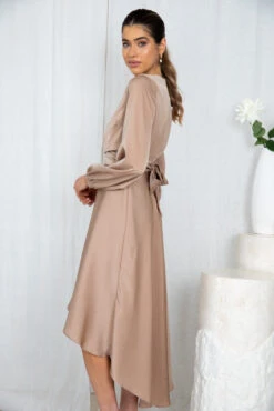 Bryleigh Dress - Mocha -Reverse Sale Store Bryleigh Dress Mocha Dresses womens dresses womens clothing 3