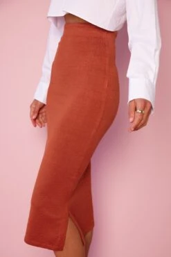 Burlie Skirt - Brown -Reverse Sale Store BurlieSkirt BrownLOL8245 2543