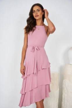 Cadence Dress - Blush -Reverse Sale Store Cadence Dress Blush Dresses womens dresses womens clothing 4