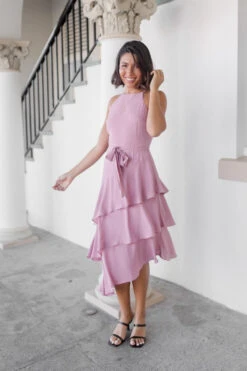 Cadence Dress - Blush -Reverse Sale Store Cadence Dress Blush Dresses womens dresses womens clothing 9