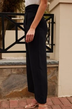 Cayla Pants - Black -Reverse Sale Store Cayla Pants Black Pants womens clothing 5