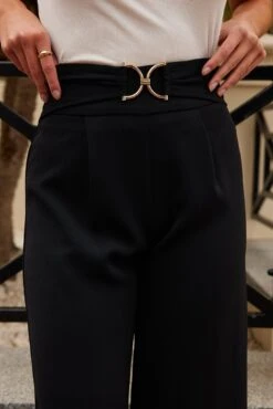 Cayla Pants - Black -Reverse Sale Store Cayla Pants Black Pants womens clothing 7