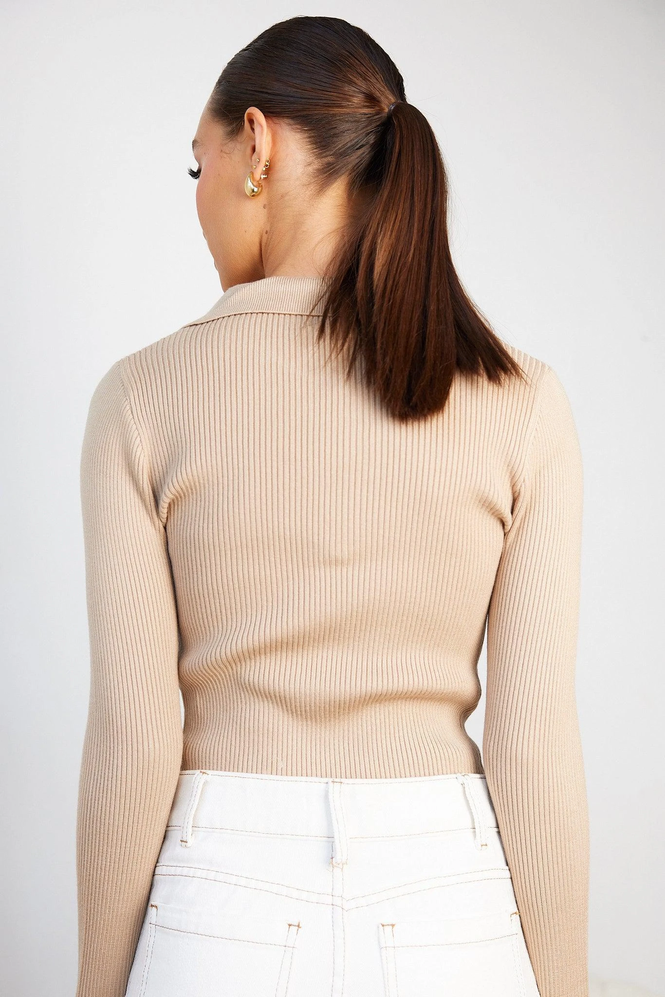 Ceda Knit Top - Camel 8 Ceda Knit Top - Camel - Image 6