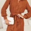 Chana Knit Dress - Chocolate -Reverse Sale Store Chana Knit Dress Chocolate Dresses womens dresses womens clothing