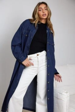 Chandry Coat - Blue Denim