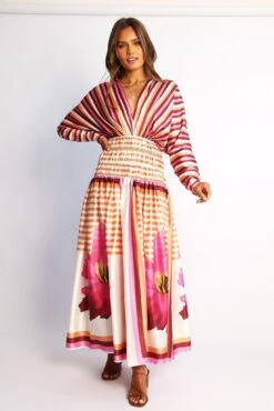 Cherinne Dress - Multi Print