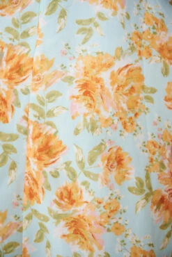 Cleo Dress - Green Floral -Reverse Sale Store Cleo Dress Green Floral Dresses womens dresses womens clothing 8