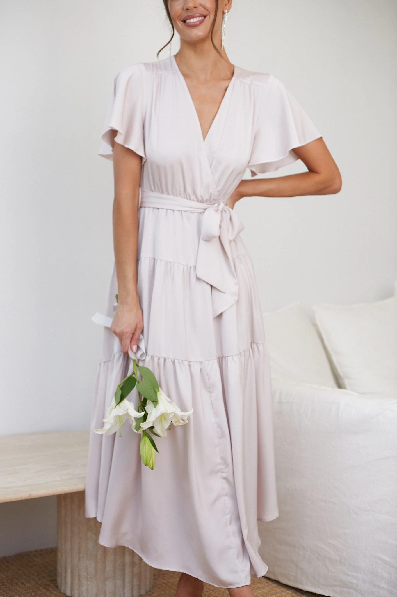 Criselda Dress - Champagne 5 Criselda Dress - Champagne - Image 3