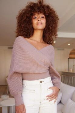 Darielle Knit Top - Blush