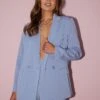 Darlinne Blazer - Blue -Reverse Sale Store DarlinneShorts BlueSH4862 2148