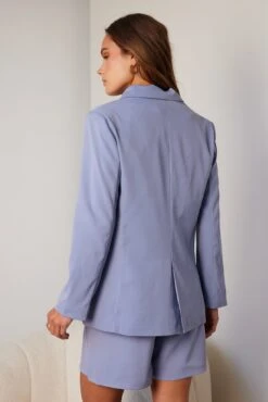 Darlinne Blazer - Blue 10 Darlinne Blazer - Blue -Reverse Sale Store DarlinneShorts BlueSH4862 2150