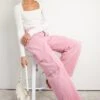 Denisha Pants - Pink -Reverse Sale Store Denisha Pants Pink Jeans womens clothing
