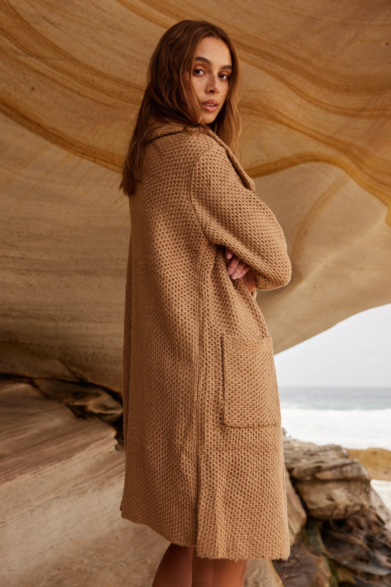 Dilliane Coatigan - Brown 12 Dilliane Coatigan - Brown - Image 10