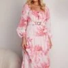 Emerley Dress - Pink Floral -Reverse Sale Store Emerley Dress Pink Floral Dresses womens dresses womens clothing