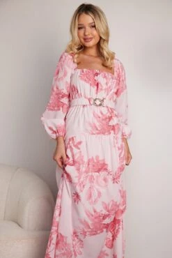 Emerley Dress - Pink Floral