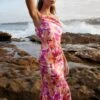 Estera Dress - Multi Floral 1 Estera Dress - Multi Floral -Reverse Sale Store Estera Dress Multi Floral Dresses womens dresses womens clothing