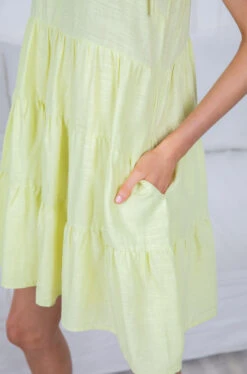 Eula Dress - Yellow -Reverse Sale Store Eula Dress Yellow Dresses womens dresses womens clothing 4