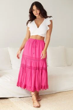 Everild Skirt - Pink