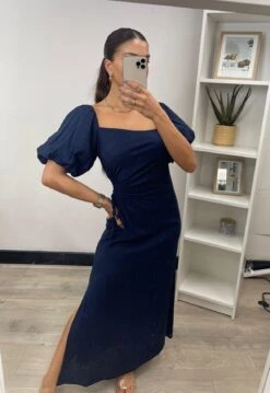 Fillia Dress - Navy -Reverse Sale Store Fillia Dress Navy Dresses womens dresses womens clothing 8