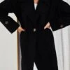 Fireplace Coat - Black 1 Fireplace Coat - Black -Reverse Sale Store FireplaceCoat Black 6