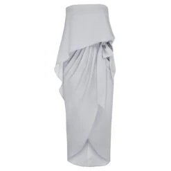 Fleur Strapless Dress - Silver -Reverse Sale Store Fleur Strapless Dress Silver Dresses womens dresses womens clothing 11