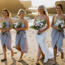 Fleur Strapless Dress - Silver -Reverse Sale Store Fleur Strapless Dress Silver Dresses womens dresses womens clothing 8