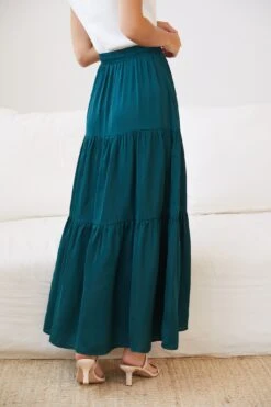 Garabina Skirt - Forrest Green -Reverse Sale Store GarabinaSkirt ForrestGreen7821 218326