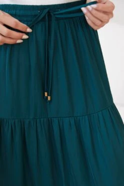 Garabina Skirt - Forrest Green -Reverse Sale Store GarabinaSkirt ForrestGreen7821 218334