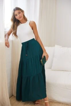 Garabina Skirt - Forrest Green