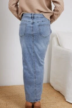 Gordana Skirt - Blue Denim -Reverse Sale Store GordanaSkirt BlueDenimSK1326328.6.20233346