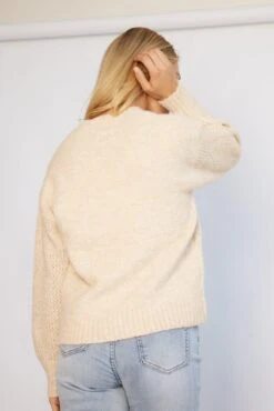 Gyovanne Knit - Beige -Reverse Sale Store Gyovanne Knit Beige Knitwear womens clothing 6