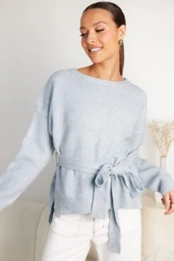 Hartha Knit - Grey -Reverse Sale Store Hartha Knit Grey Knitwear womens clothing 3