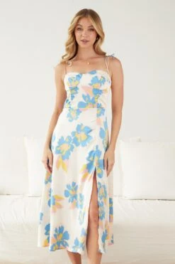 Holleen Dress - Cream Floral