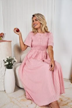 Iolana Dress - Pink -Reverse Sale Store Iolana Dress Pink Dresses womens dresses womens clothing 5