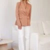 Janinah Blazer - Camel 2 Janinah Blazer - Camel -Reverse Sale Store JaninahBlazer CamelLux33901837