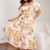 Jenbelle Dress - Yellow Floral -Reverse Sale Store Jenbelle Dress Yellow Floral Dresses womens dresses womens clothing